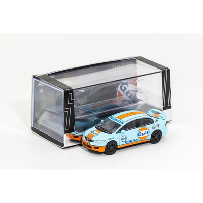 *PRE-ORDER* Honda Civic Type R FD2 2007 Gulf Livery, 1:64 Scale