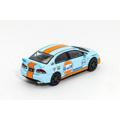 *PRE-ORDER* Honda Civic Type R FD2 2007 Gulf Livery, 1:64 Scale