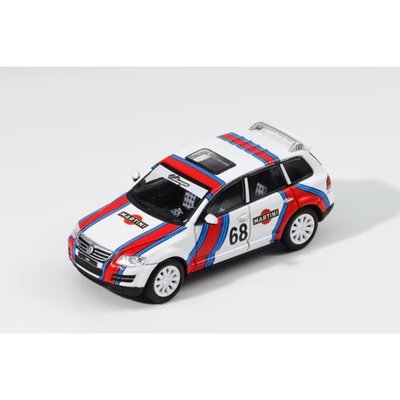 *PRE-ORDER* Volkswagen Touareg R50 Martini Livery, 1:64 Scale