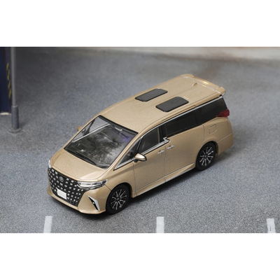 *PRE-ORDER* Toyota Alphard 2024, 1:64 Scale (Golden)