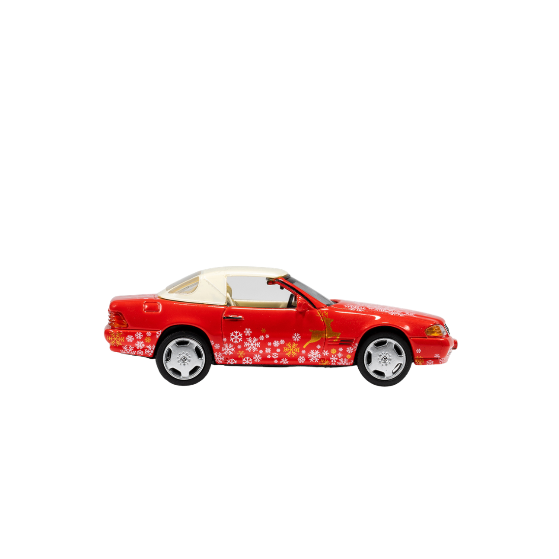 Premium scale diecast model car  – *PRE-ORDER* Mercedes-Benz SL500, 1:64 Scale (Red) Collectible