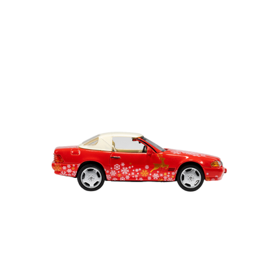 Premium scale diecast model car  – *PRE-ORDER* Mercedes-Benz SL500, 1:64 Scale (Red) Collectible