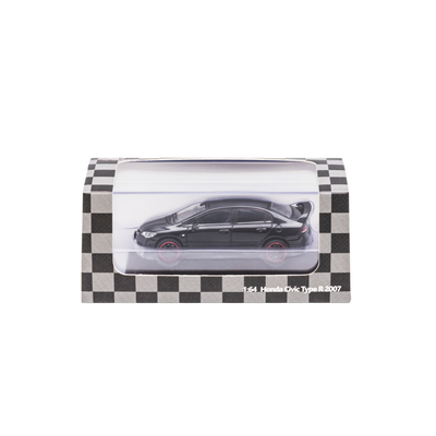 Premium scale diecast model car  – *PRE-ORDER* Honda Civic Type R FD2, 1:64 Scale (Black) Collectible