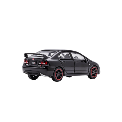 Premium scale diecast model car  – *PRE-ORDER* Honda Civic Type R FD2, 1:64 Scale (Black) Collectible