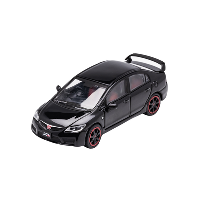 Premium scale diecast model car  – *PRE-ORDER* Honda Civic Type R FD2, 1:64 Scale (Black) Collectible