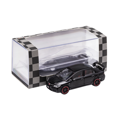 Premium scale diecast model car  – *PRE-ORDER* Honda Civic Type R FD2, 1:64 Scale (Black) Collectible