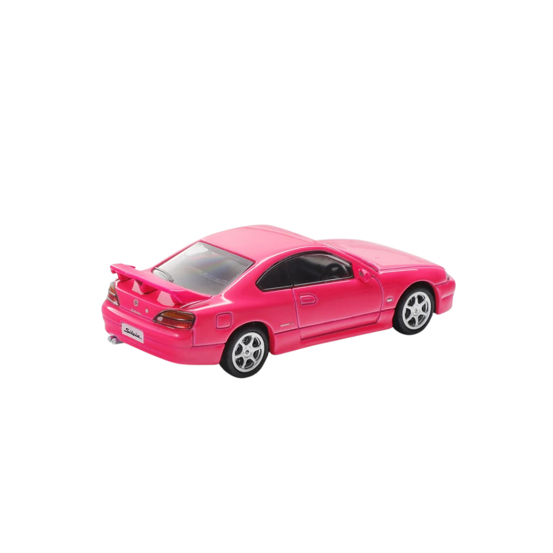 Premium scale diecast model car  – *PRE-ORDER* Nissan SIlvia S15, 1:64 Scale (Pink) Collectible