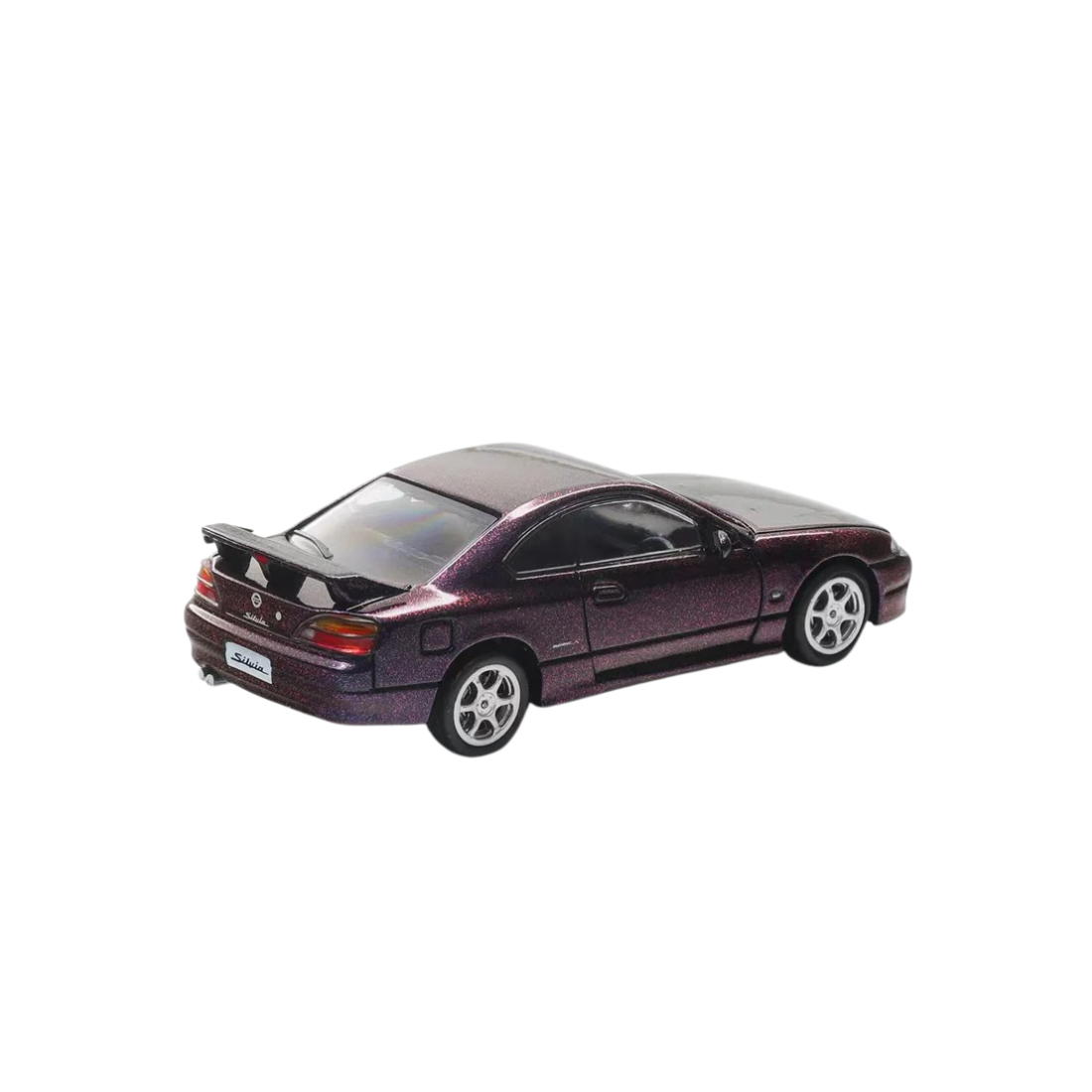 Premium scale diecast model car  – *PRE-ORDER* Nissan SIlvia S15, 1:64 Scale (Purple) Collectible