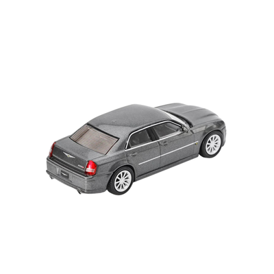 Premium scale diecast model car  – *PRE-ORDER* Chrysler 300C SRT8 (2005), 1:64 Scale (Grey) Collectible