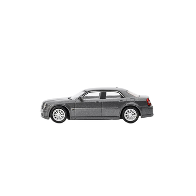 Premium scale diecast model car  – *PRE-ORDER* Chrysler 300C SRT8 (2005), 1:64 Scale (Grey) Collectible