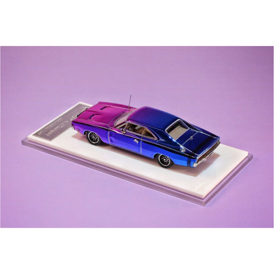 *PRE-ORDER* Dodge Charger 1969, 1:64 Scale (Chrome Magic Blue)