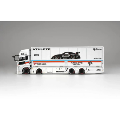 *PRE-ORDER* LB-TRUCKS UD Quon Cargo Truck (Limited to 2999pcs), 1:64 Scale (Athlete White)