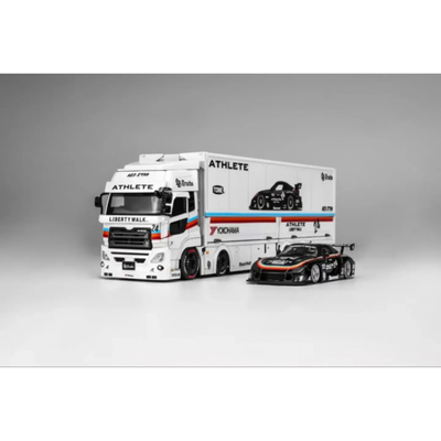 *PRE-ORDER* LB-TRUCKS UD Quon Cargo Truck (Limited to 2999pcs), 1:64 Scale (Athlete White)