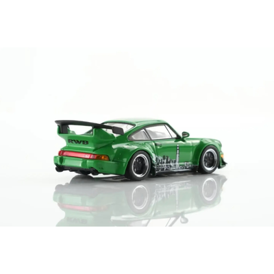 *HKTCS 2026* Porsche RWB 964 Signal Green (Limited Edition 1999pcs), 1:64 Scale