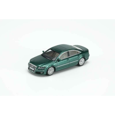 *PRE-ORDER* Audi A8 (D3) 2008, 1:64 Scale (Emerald Jade Metallic)