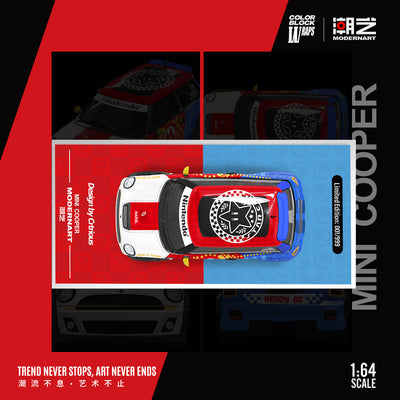 *PRE-ORDER* MD-BMW MINI-Mario-Regular Edition, 1:64 Scale
