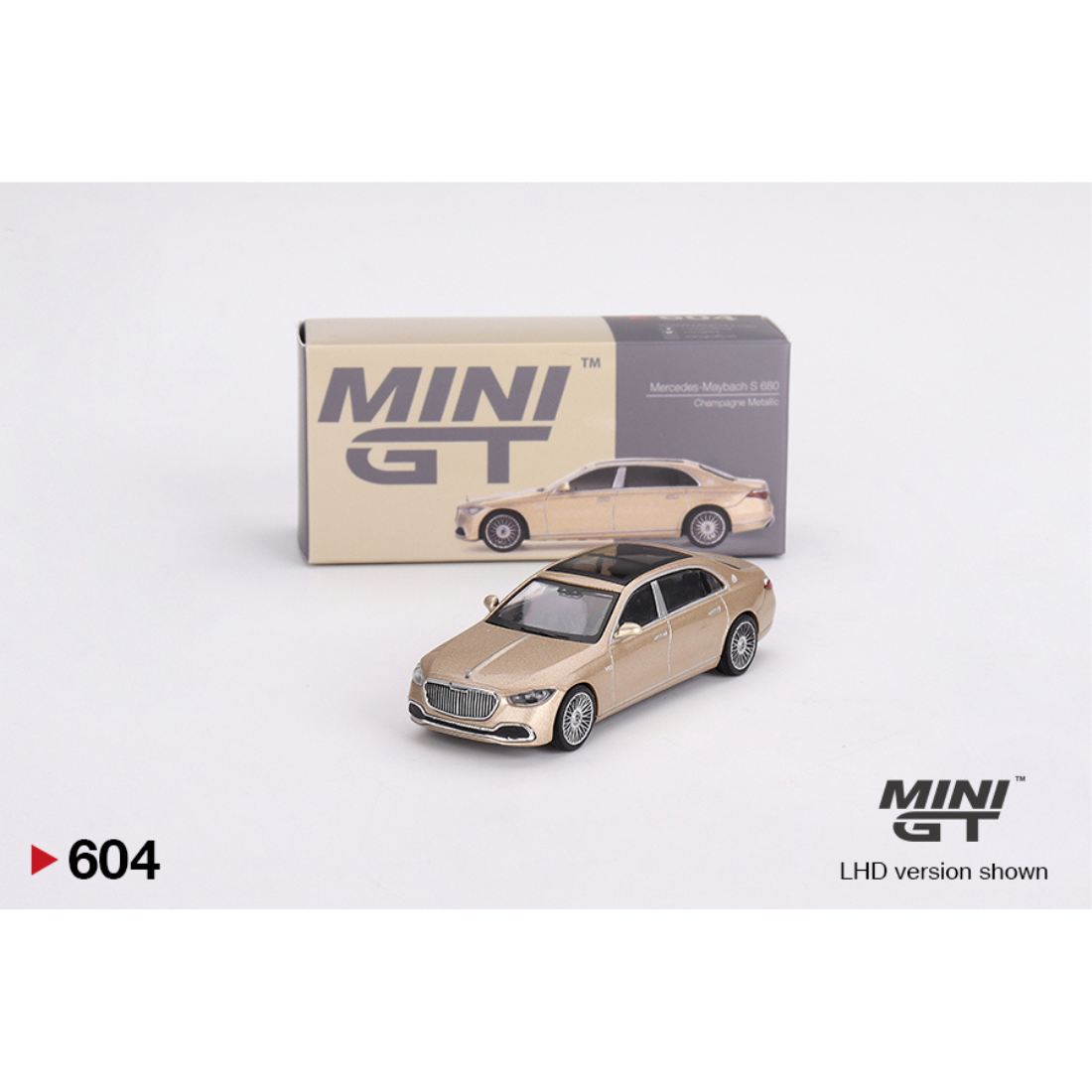 Mercedes-Maybach S680 Champagne Metallic, 1:64 Scale