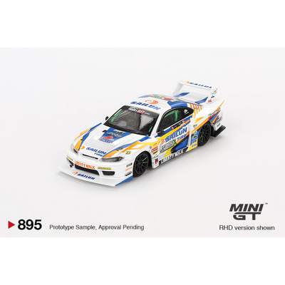 Nissan LB-Super Silhouette S15 SILVIA #555 2023 Formula Drift Japan, 1:64 Scale