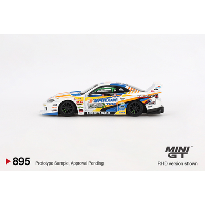 Nissan LB-Super Silhouette S15 SILVIA #555 2023 Formula Drift Japan, 1:64 Scale