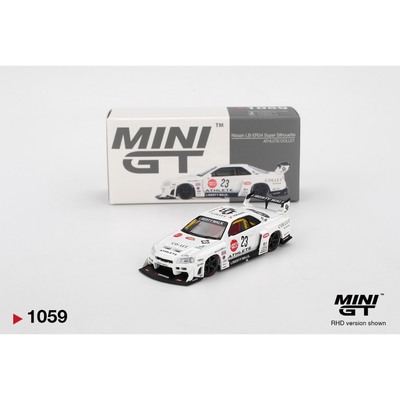 Nissan LB-ER34 Super Silhouette ATHLETE/COLLET, 1:64 Scale