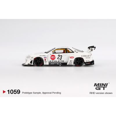 Nissan LB-ER34 Super Silhouette ATHLETE/COLLET, 1:64 Scale