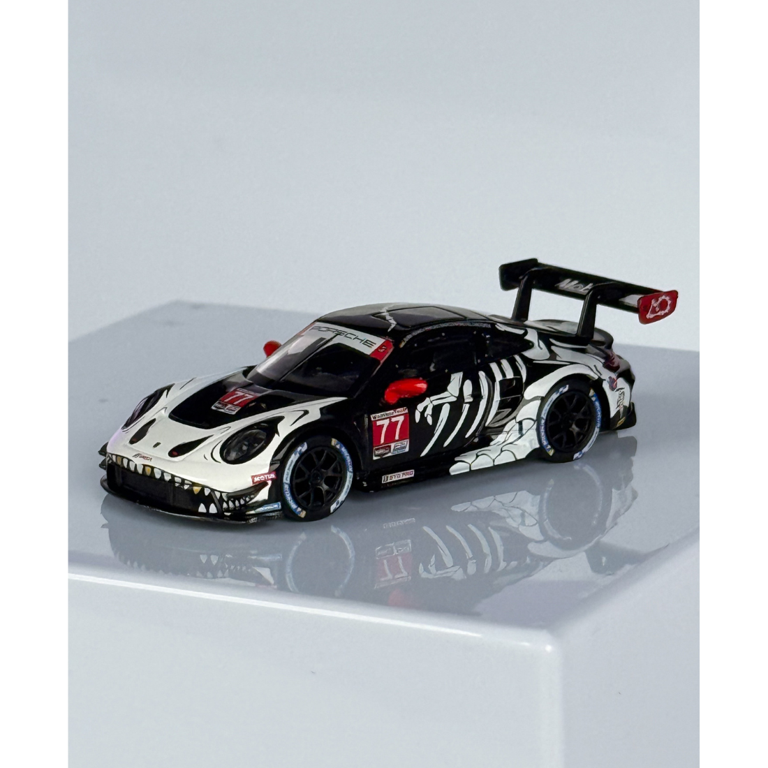 Porsche 911 GT3 R #77 AO Racing 2025 IMSA Petit Le Mans, 1:64 Scale