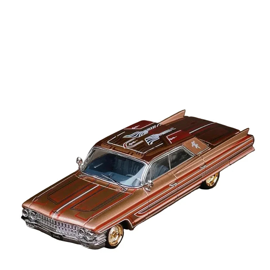 Premium scale diecast model car  – Cadillac Diwei US West Coast 1962 Limited to 499, 1:64 Scale (Metallic Copper) Collectible