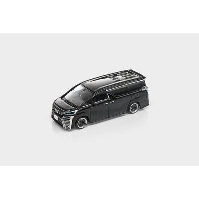 *PRE-ORDER* Toyota Vellfire H30W Customized Version, 1:64 Scale (Black)