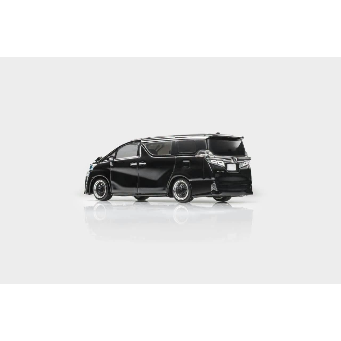 *PRE-ORDER* Toyota Vellfire H30W Customized Version, 1:64 Scale (Black)
