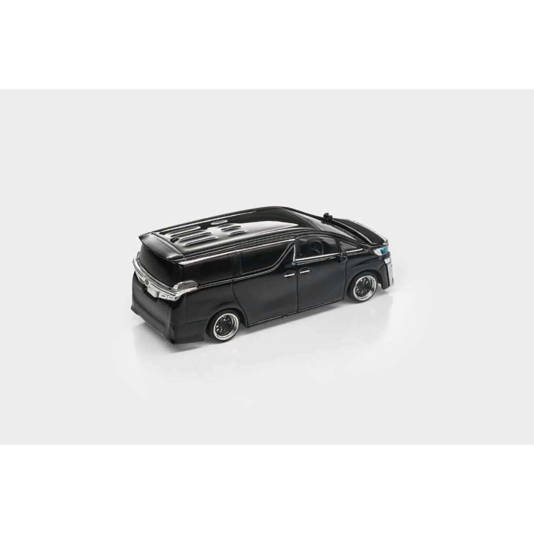 *PRE-ORDER* Toyota Vellfire H30W Customized Version, 1:64 Scale (Black)