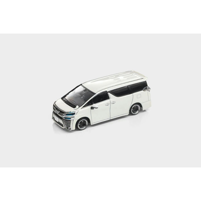 *PRE-ORDER* Toyota Vellfire H30W Customized Version, 1:64 Scale (White)