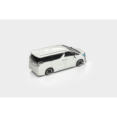 *PRE-ORDER* Toyota Vellfire H30W Customized Version, 1:64 Scale (White)