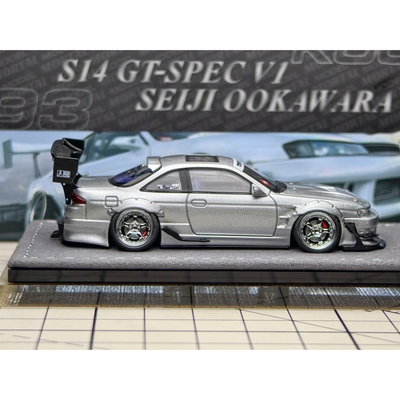 S14 GT-Spec V1 Seiji Ookawara, 1:64 Scale