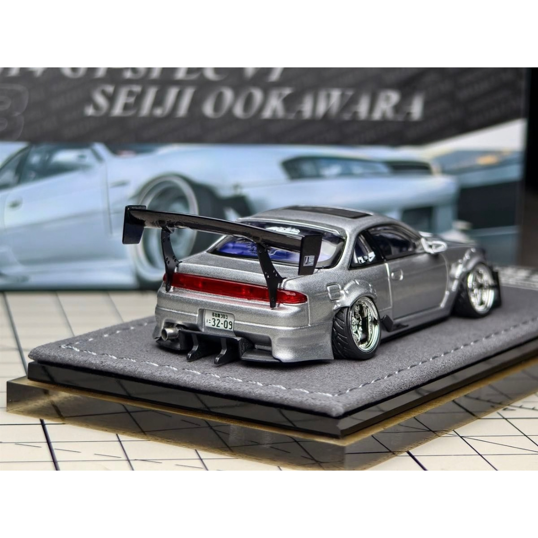 S14 GT-Spec V1 Seiji Ookawara, 1:64 Scale