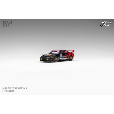 *PRE-ORDER* MR2 SW20 Retractable-Headlights Advan Livery, 1:64 Scale