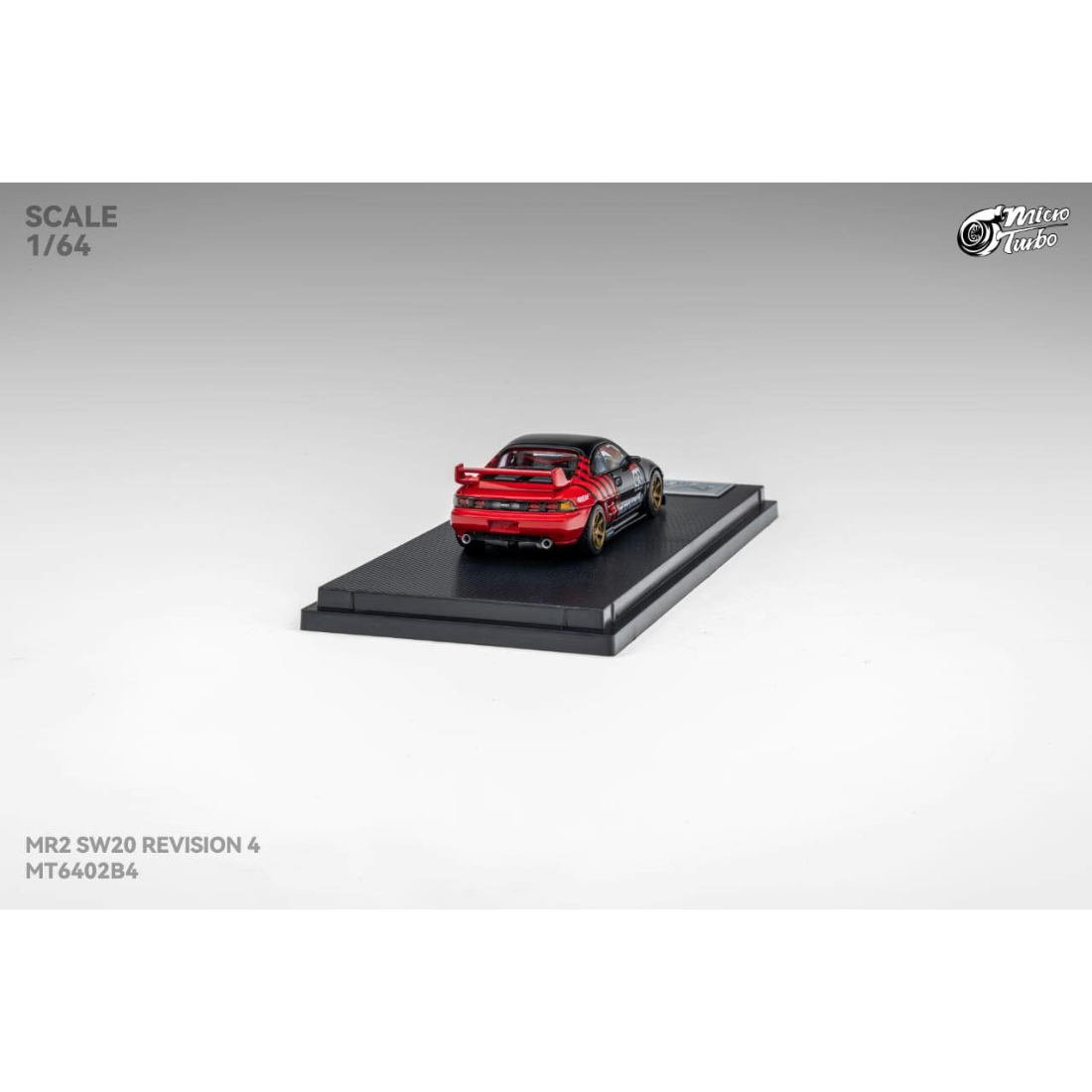 *PRE-ORDER* MR2 SW20 Retractable-Headlights Advan Livery, 1:64 Scale