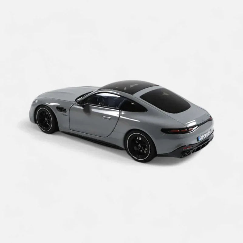 Premium scale diecast model car  – Mercedes-AMG GT 43, 1:18 Scale (Alpingrey) Collectible