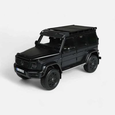Premium scale diecast model car  – Mercedes-AMG G 63 4x4² Offroad, 1:18 Scale (Night black) Collectible
