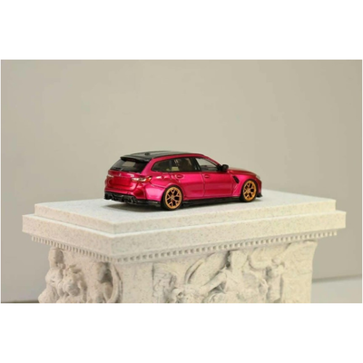 *PRE-ORDER* G81 M3 Touring ADRO Body Kit Metallic Rose Red (Limited to 500pcs), 1:64 Scale
