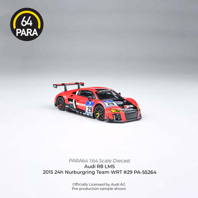 Audi R8 LMS 2015, 1:64 Scale