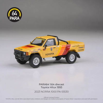 *PRE-ORDER* Toyota Hilux 2023 NORRA 1000, 1:64 Scale