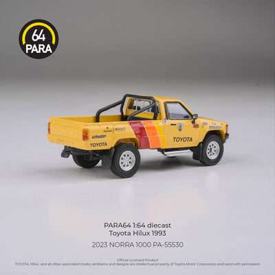 *PRE-ORDER* Toyota Hilux 2023 NORRA 1000, 1:64 Scale