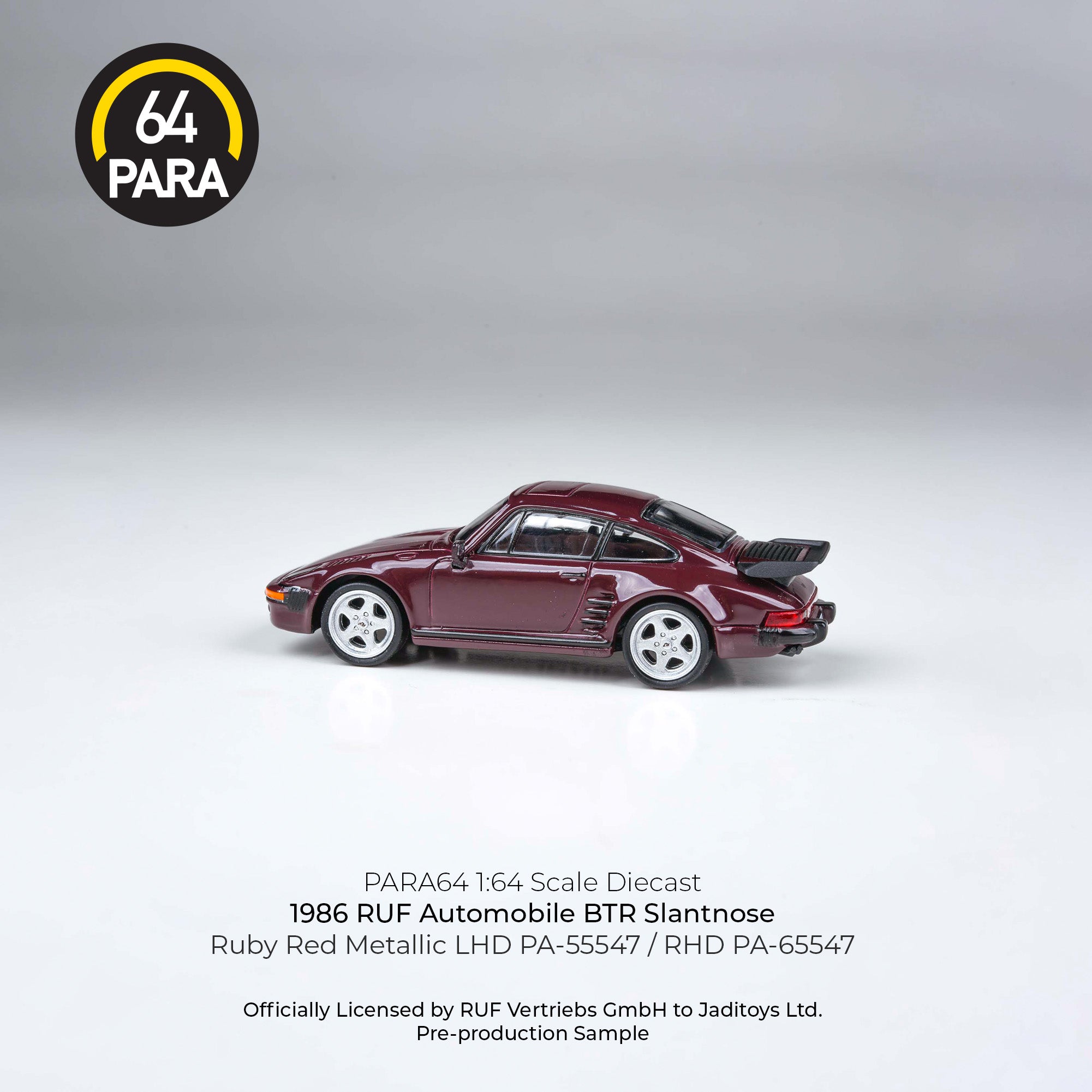 RUF Automobile BTR Slantnose 1986, 1:64 Scale