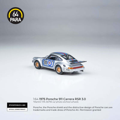 Porsche 911 Carrera RSR 3.0 1975, 1:64 Scale
