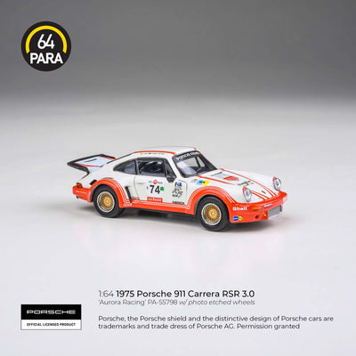 Porsche 911 Carrera RSR 3.0 1975, 1:64 Scale