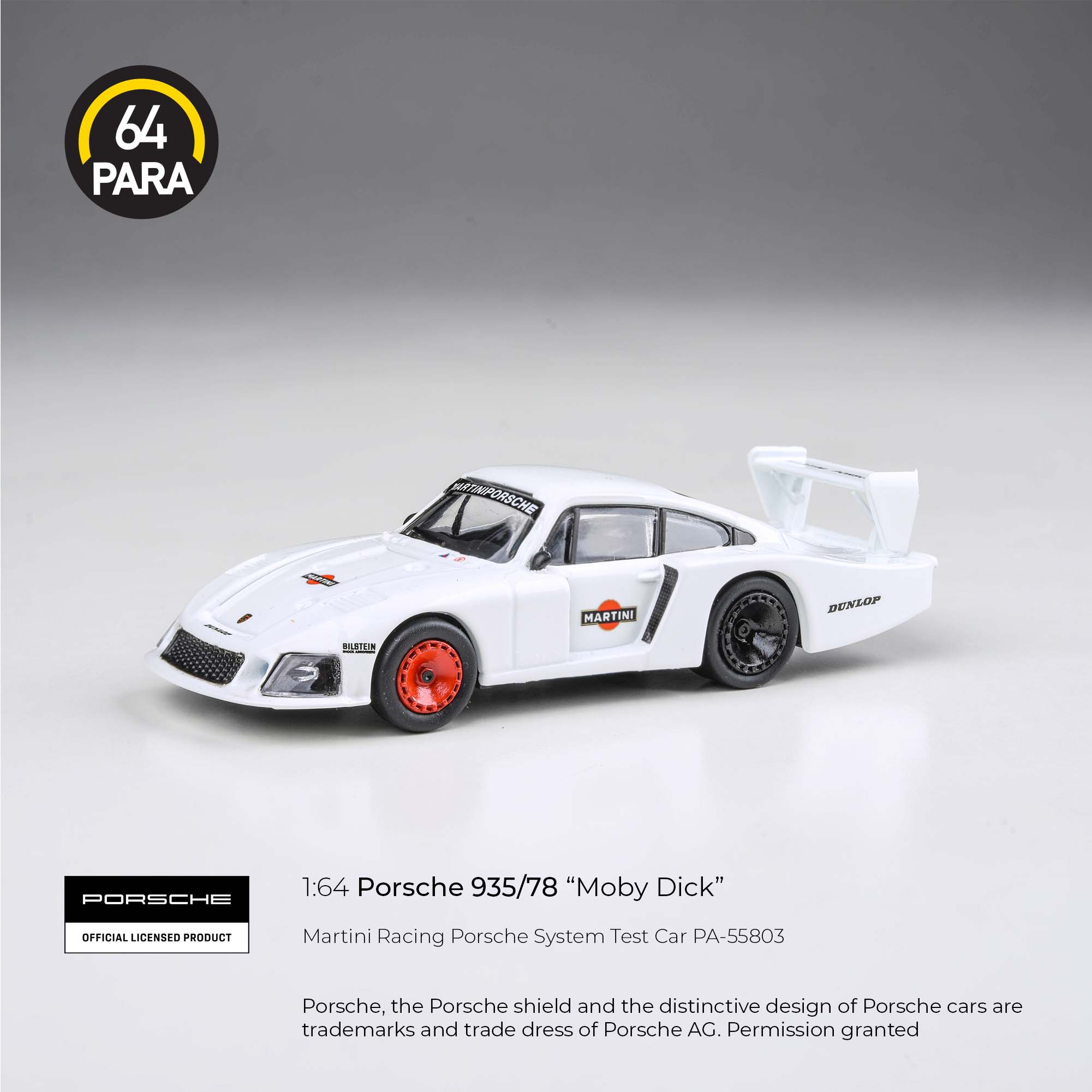 Porsche 935/78 "Moby Dick", 1:64 Scale