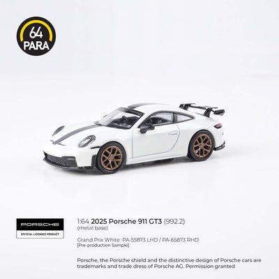 Porsche 911 GT3 (992.2) 2025, 1:64 Scale