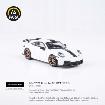 Porsche 911 GT3 (992.2) 2025, 1:64 Scale