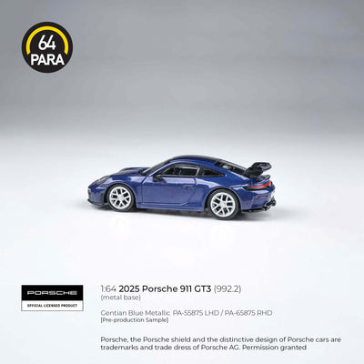 Porsche 911 GT3 (992.2) 2025, 1:64 Scale