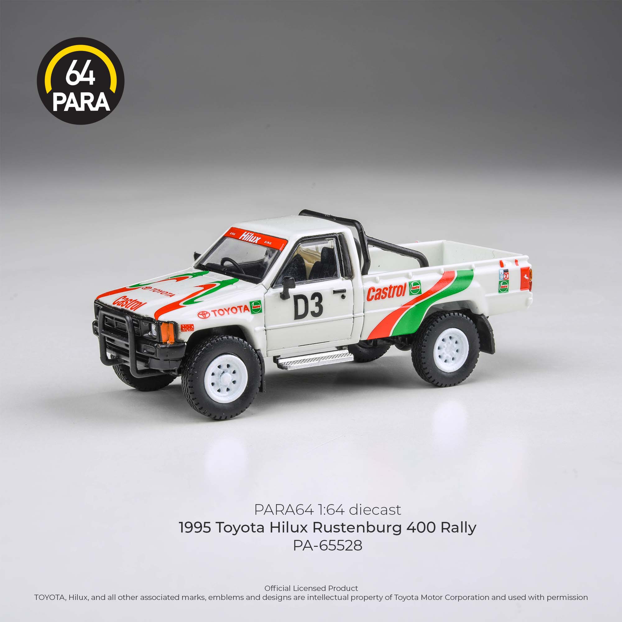 Toyota Hilux Rustenburg 400 Rally 1995, 1:64 Scale